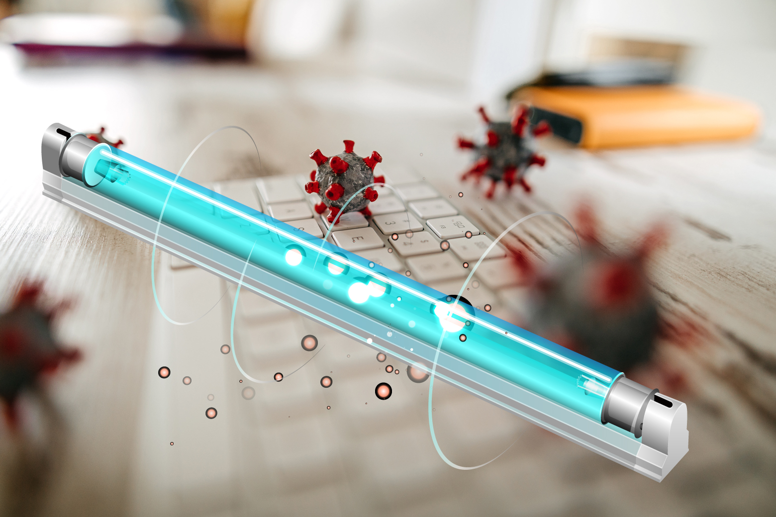Instant start UV curing lamp